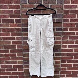 TNA Off-White Casual Pants